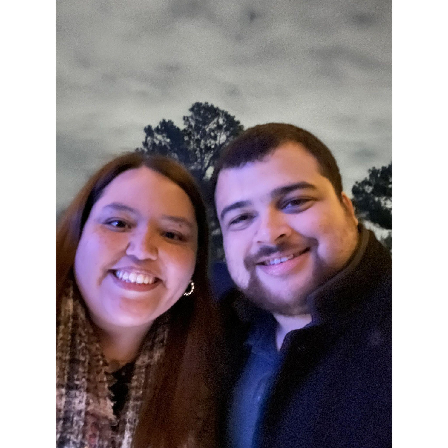 A magical evening! Cecilia and I walked the Forbidden Forest, drank Butterbeer, and dueled with wands in this fun date night!