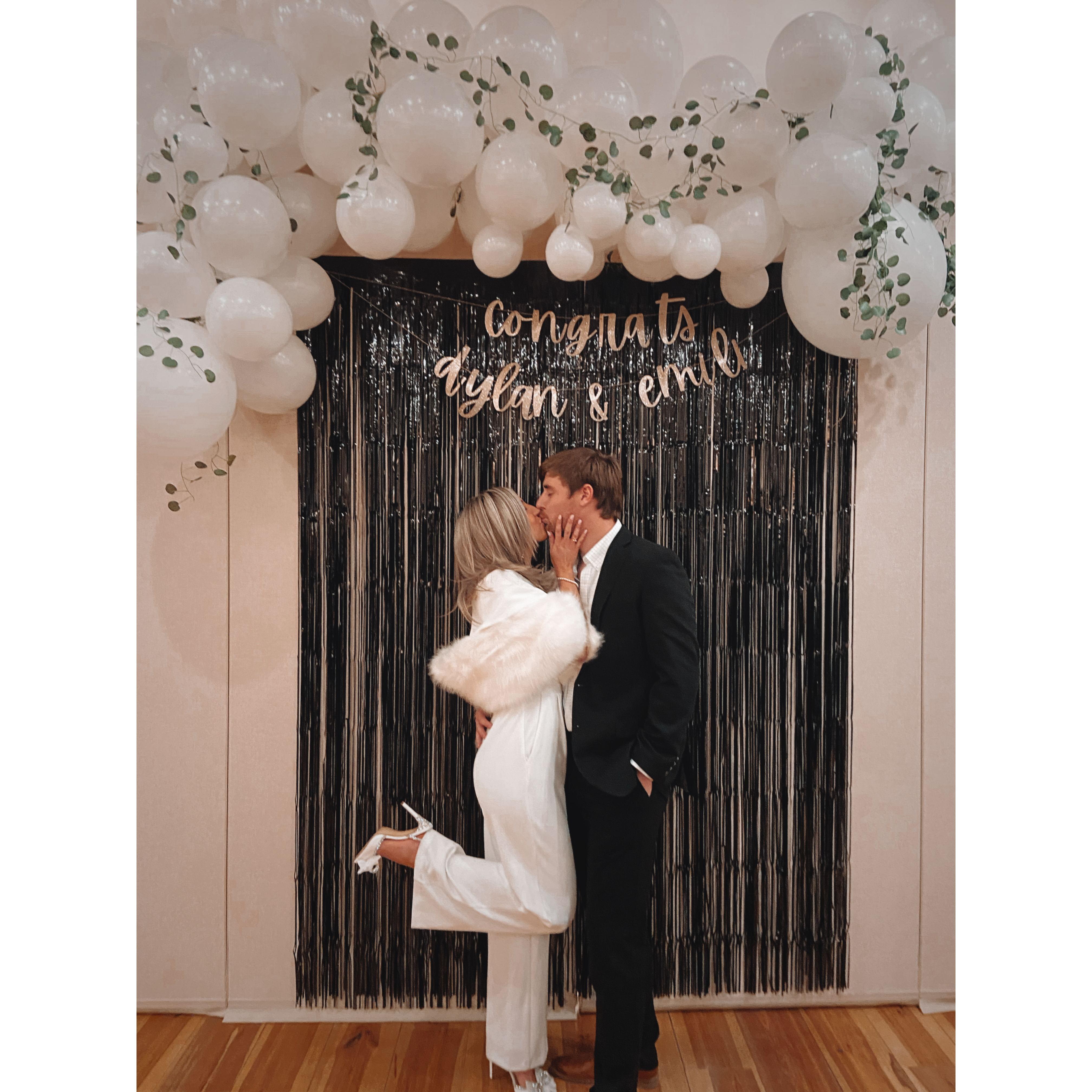 Our engagement party!