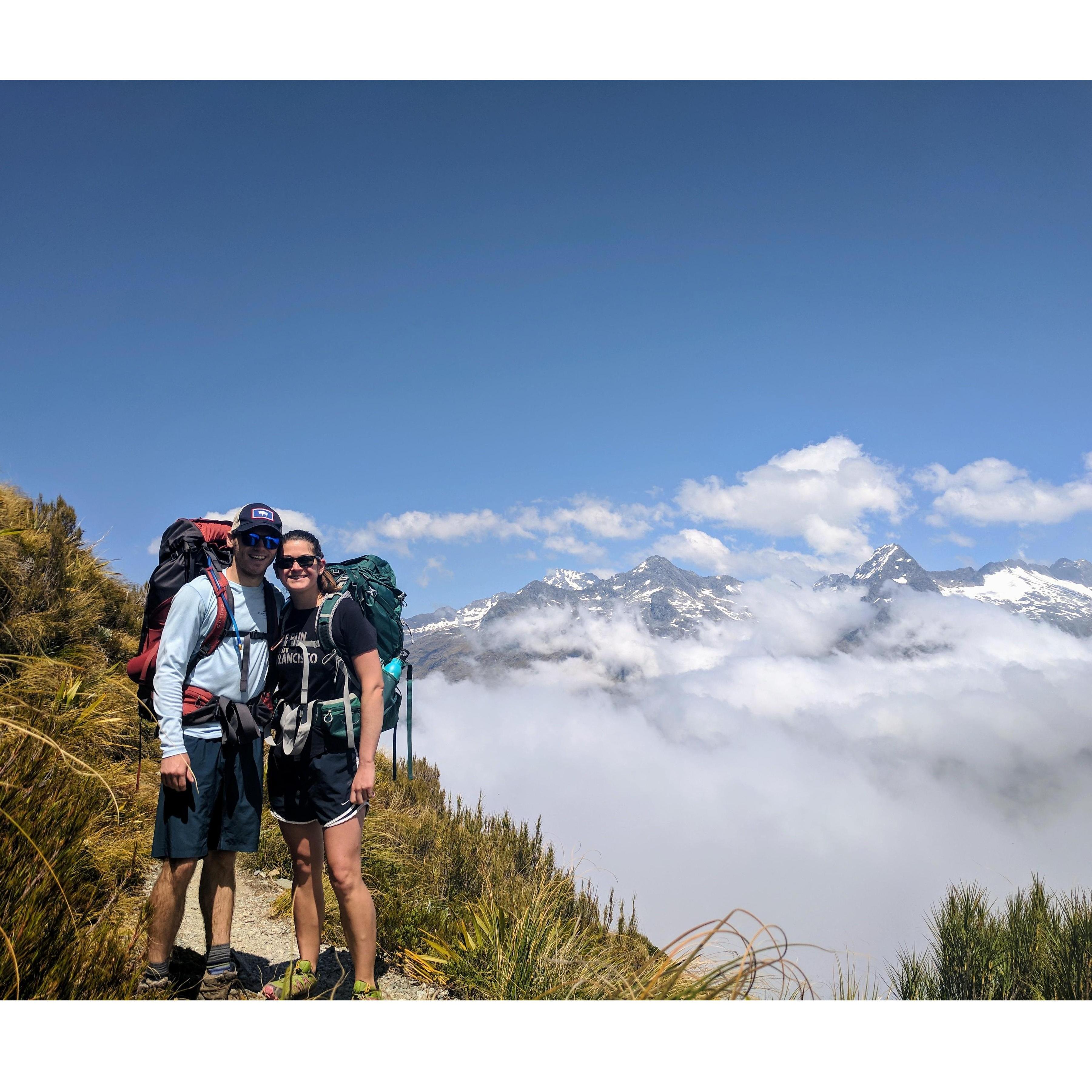 Routeburn track in New Zealand