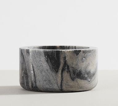 Black Marble Wine Bottle Coaster