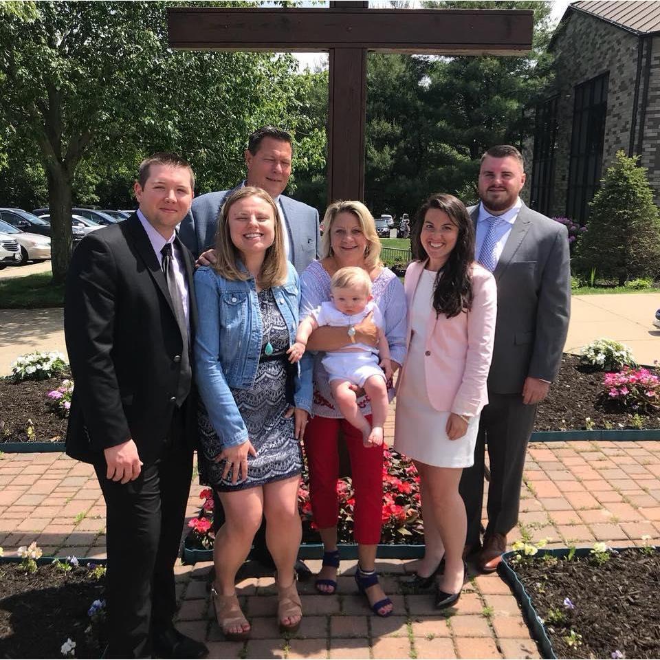 Tyler's Christening.