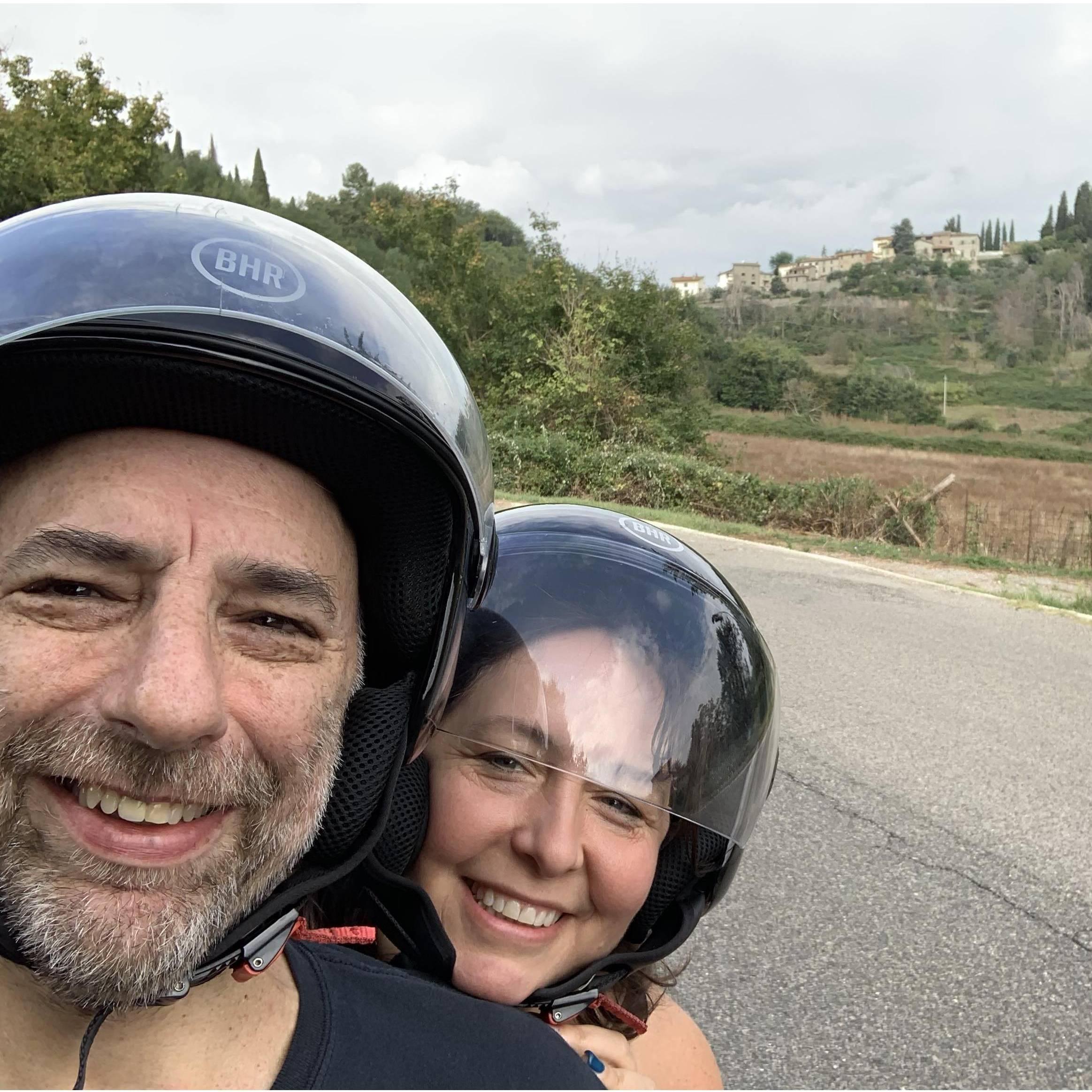 One of the best memories of our lives... biking around Tuscany. Our honeymoon was a tough act to follow after this, but we managed to have an amazing time anyway!