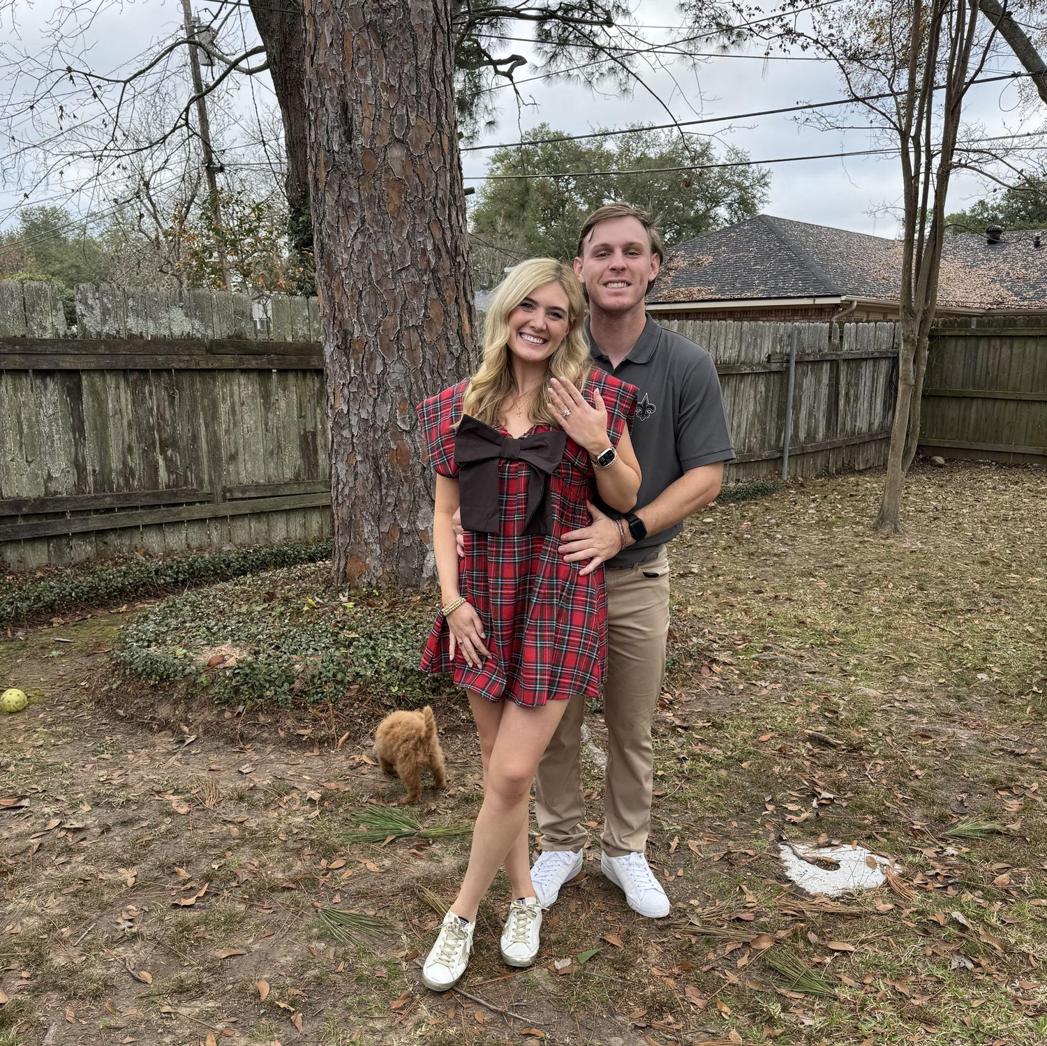 Our Christmas engaged!