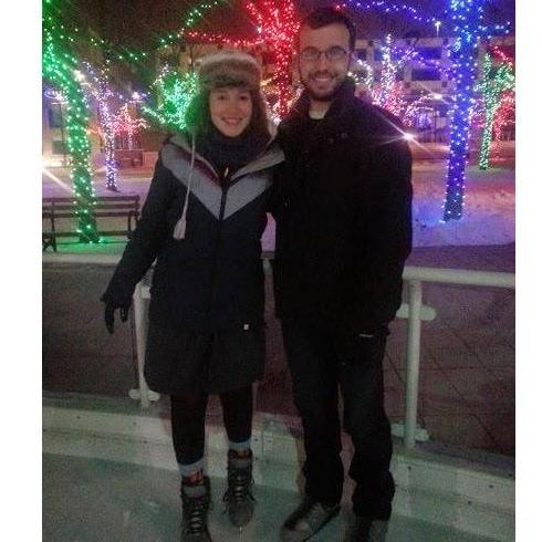 Ice skating in Salt Lake City 2013