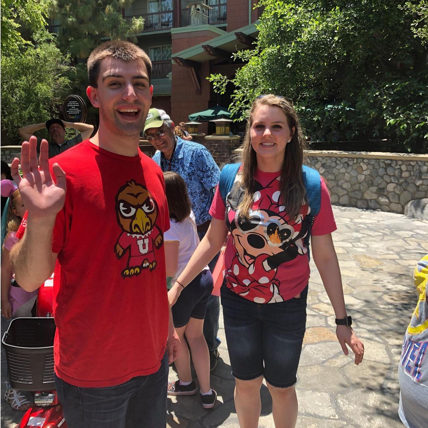 The Roberts family Disneyland vacation in 2019. This was the first time I met Ethan's entire family on his mom's side. This was a dream trip.