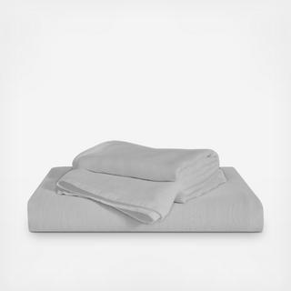 Linen No Flat Sheet Set