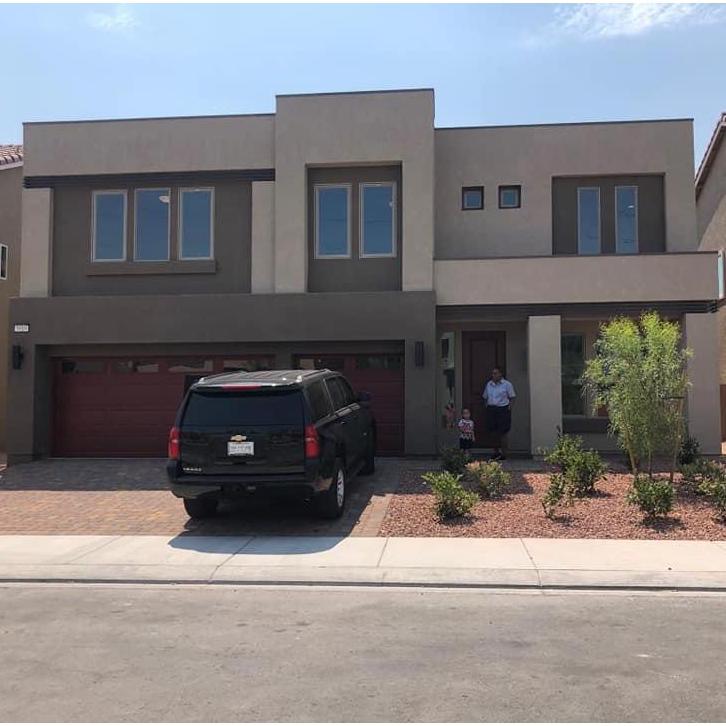 Our beautiful new home in Las Vegas.