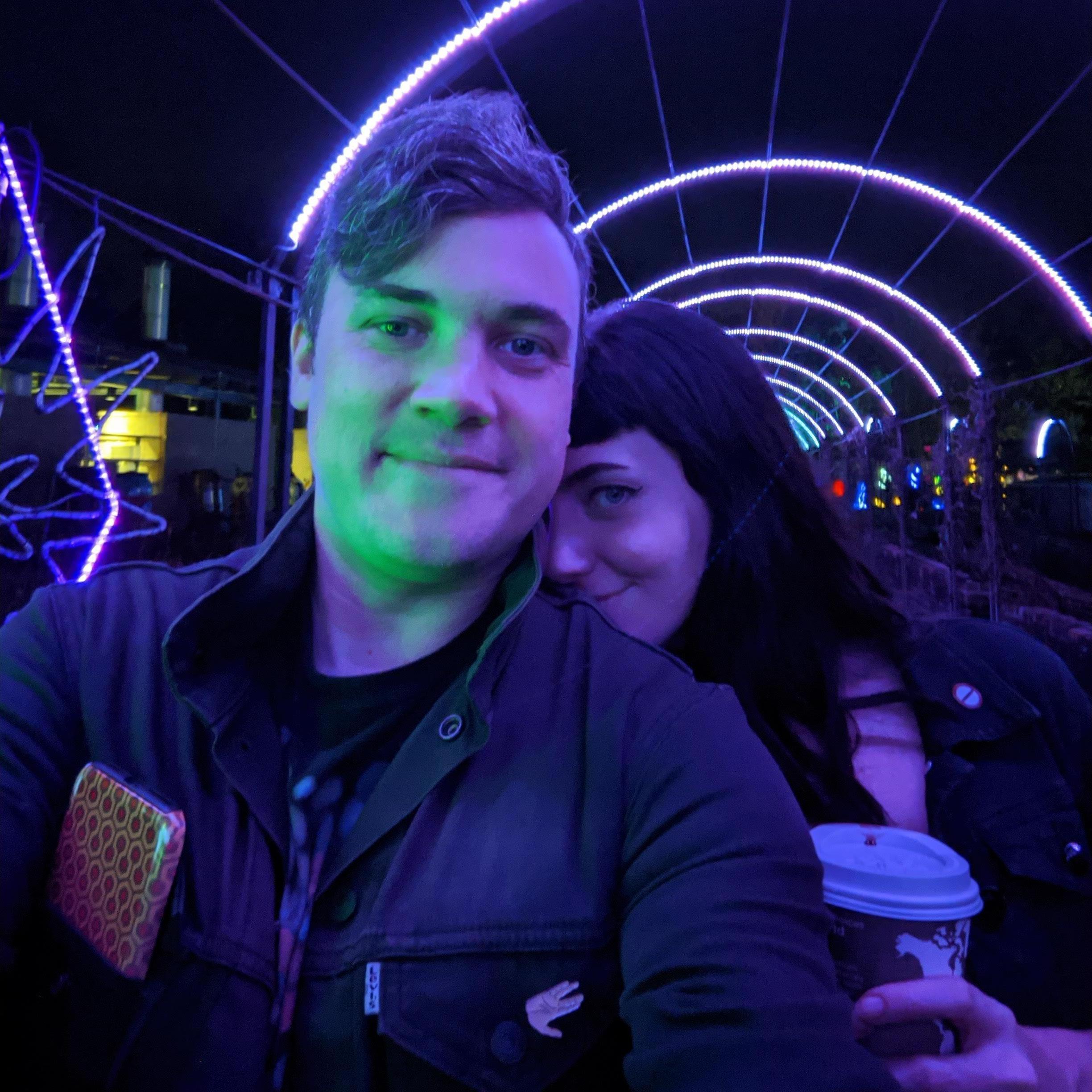 Aboard the City Park Train