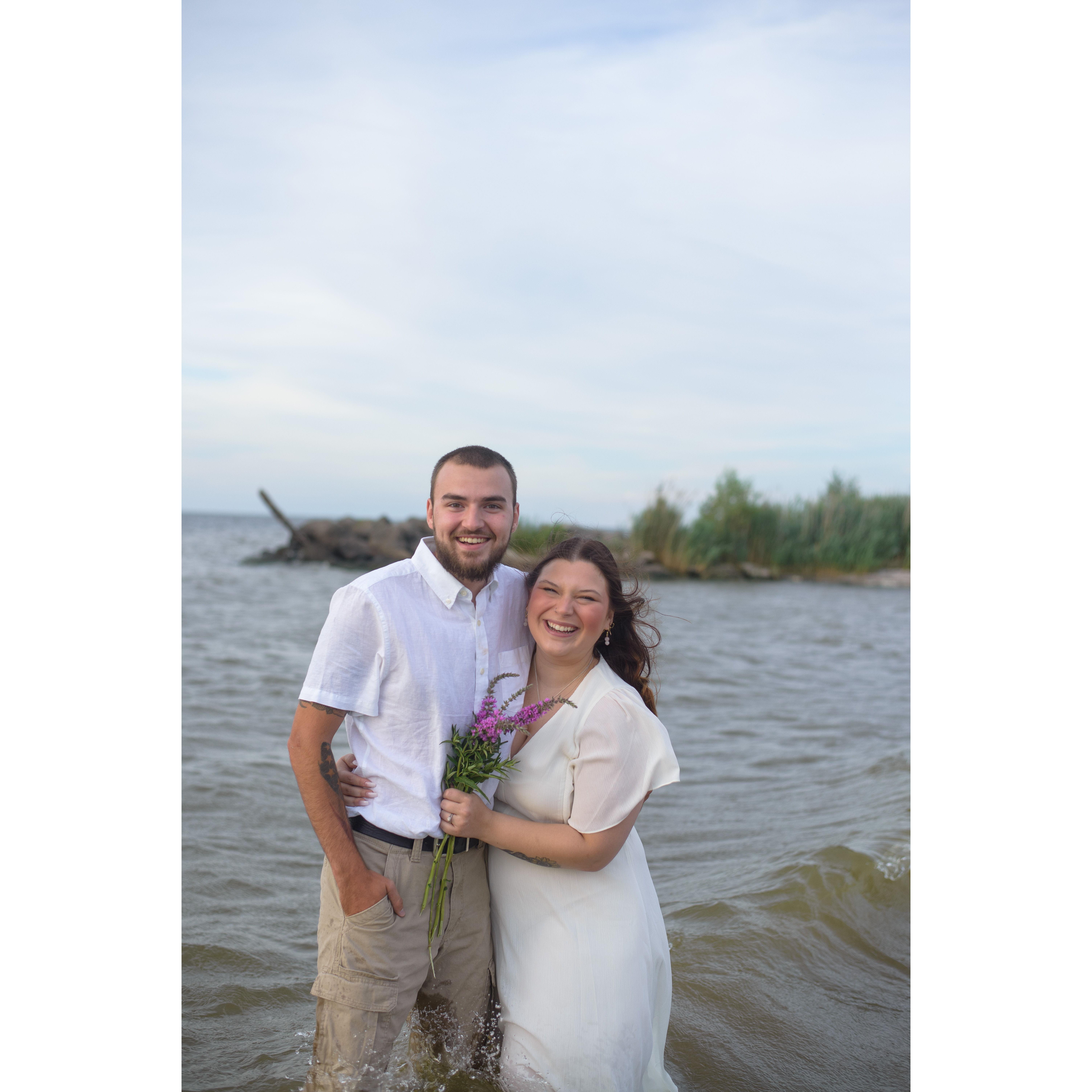 One of Julie's favorite engagement pictures