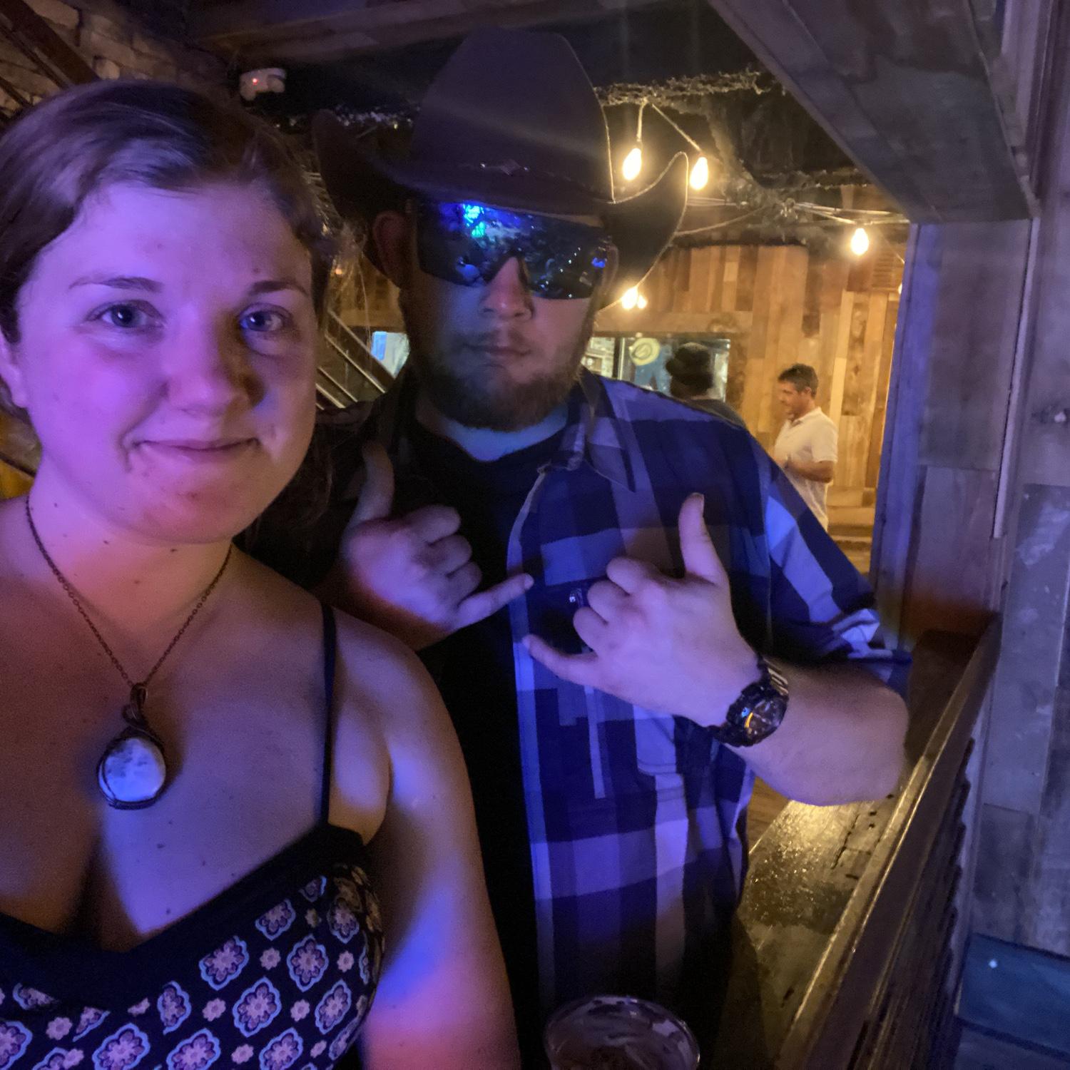 Our first big vacation together— Nashville!