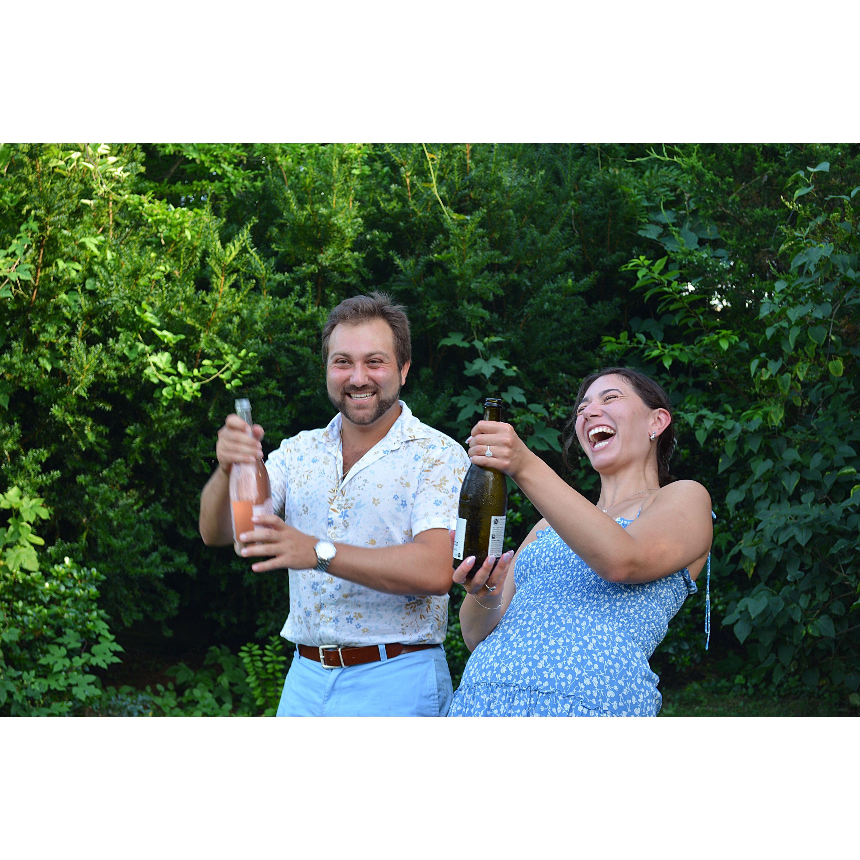 We're engaged!