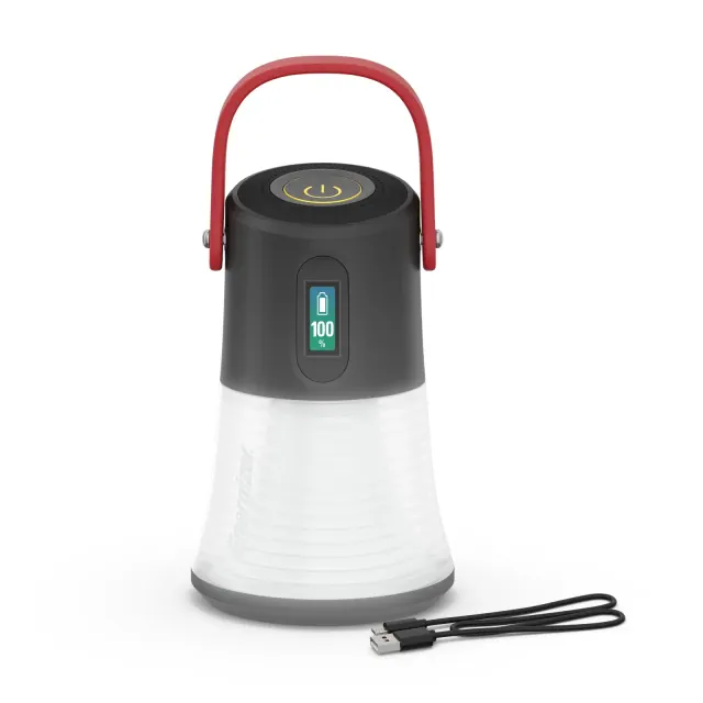 Energizer Power Indicator Rechargeable Lantern: LED, Impact & Water-Resistant, 500 Lumens, Lithium Ion Battery Included