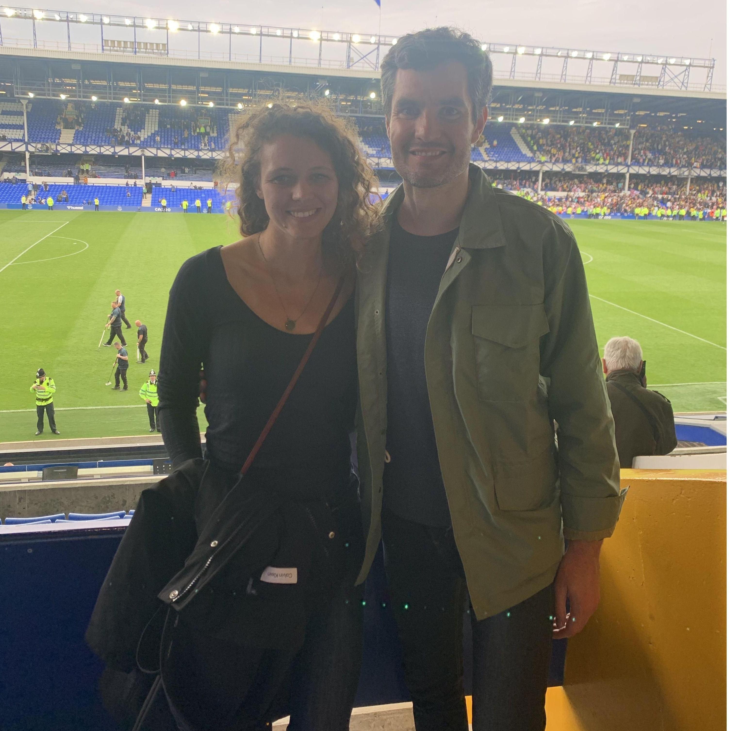 Everton Match in Liverpool