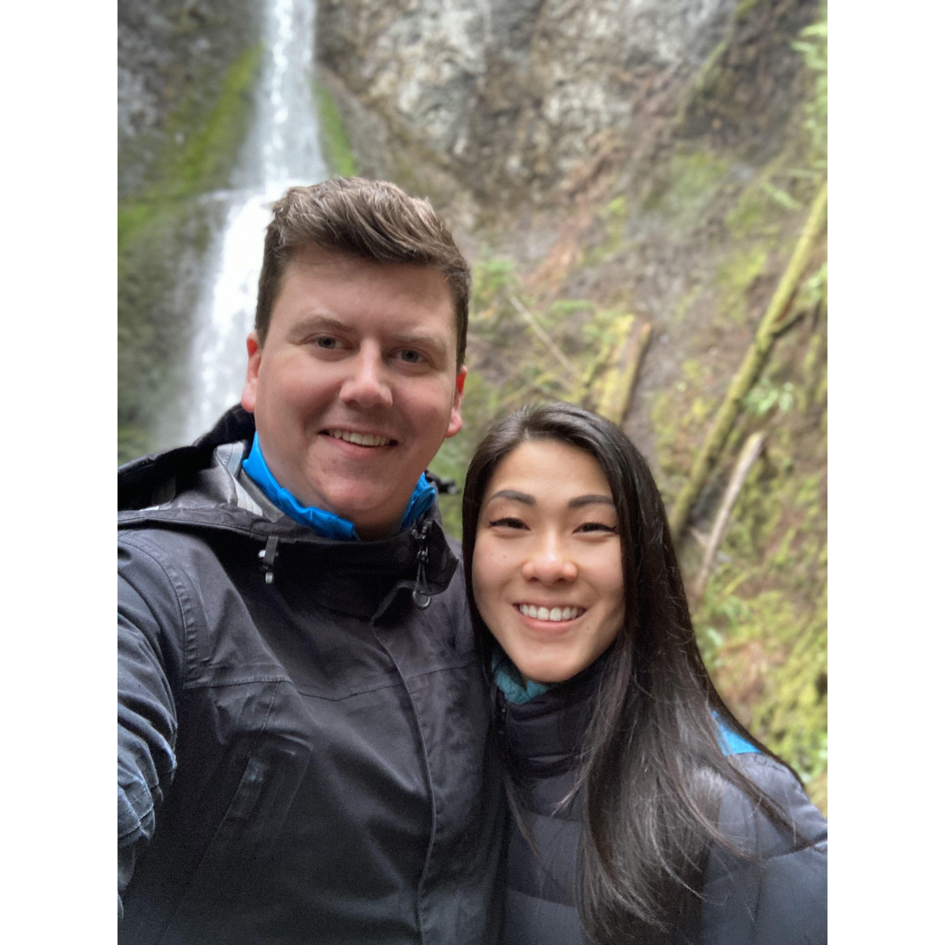 We took a spontaneous overnight trip out to the Olympic National Park! Also Sam's first hike with Audrey