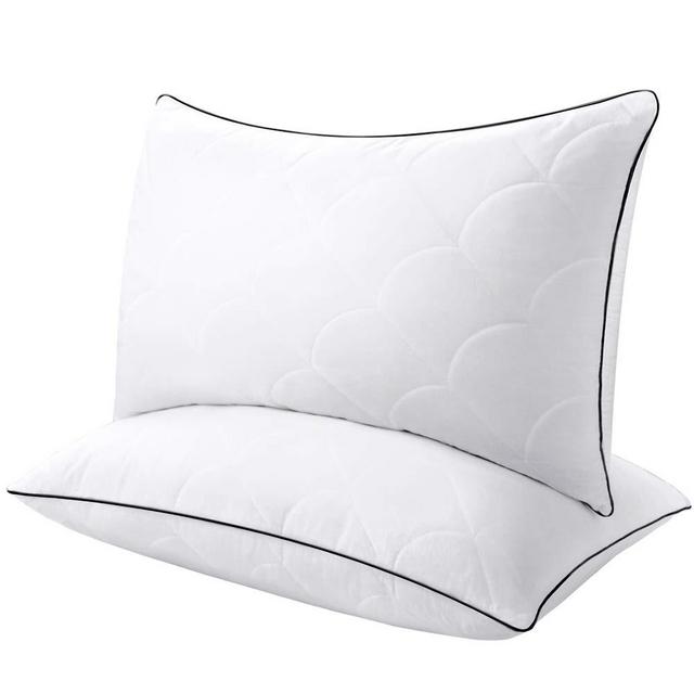 Sable SA-BD013 Bed Pillows, Standard, White