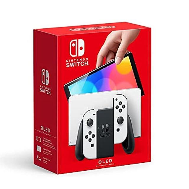 Nintendo Switch OLED Model w/White Joy-Con (Renewed)