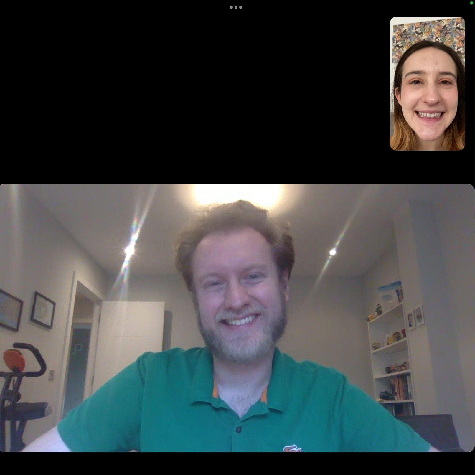 Then, Alex got a job in London, England! Thus commenced two and a half years of long distance