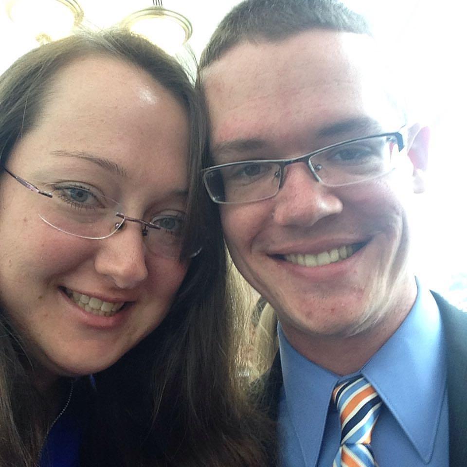 Right before we went to a career fair at UF!