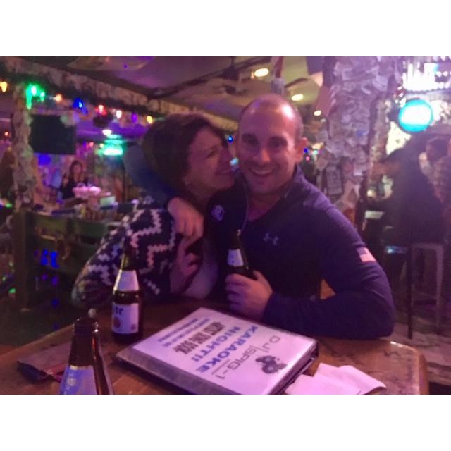 Karaoke night after Mike first met the parents!