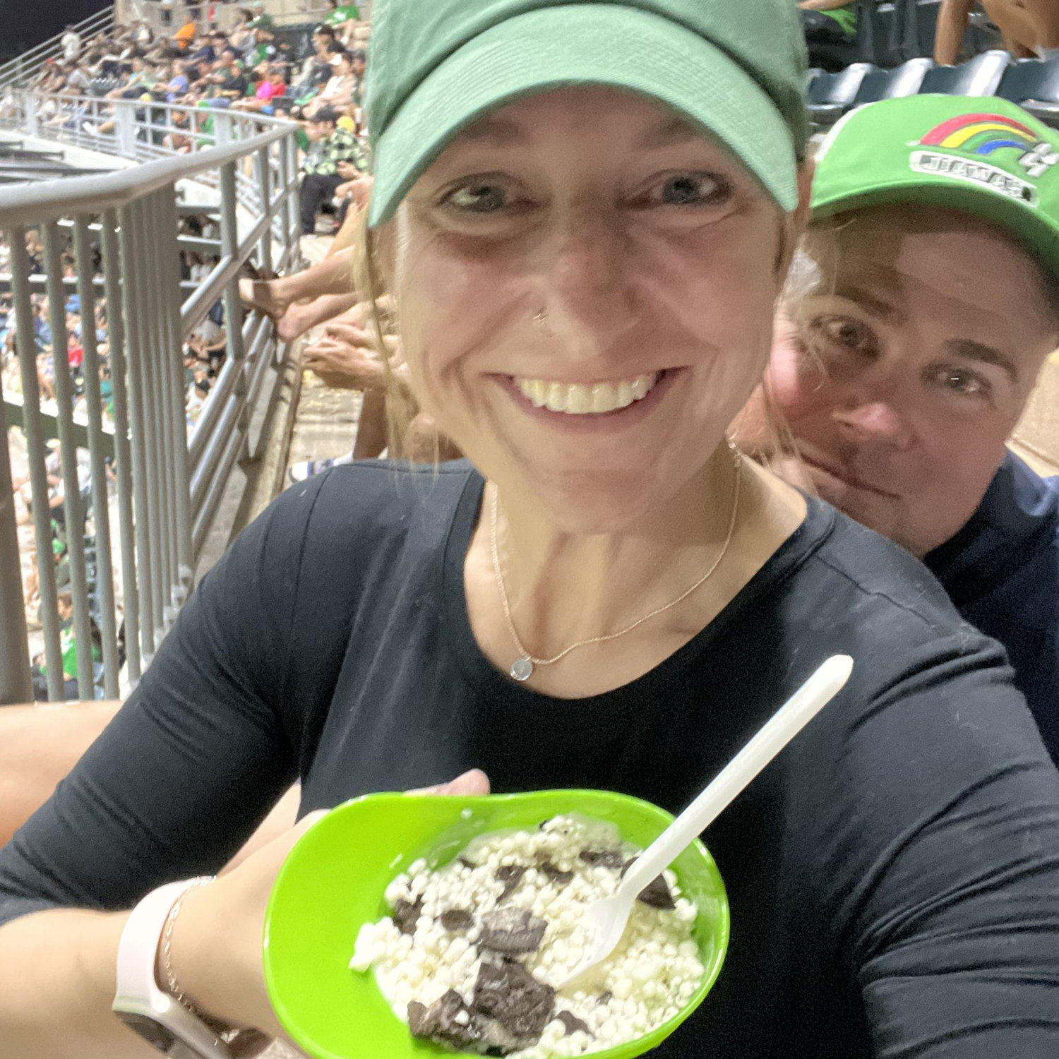 UH Baseball - He goes for the home runs; I go for the flash-frozen beads of joy.
