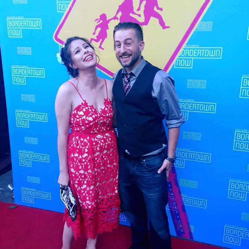 When we first said "I love you" Bordertown Now Opening night, Pasadena Playhouse June 2018