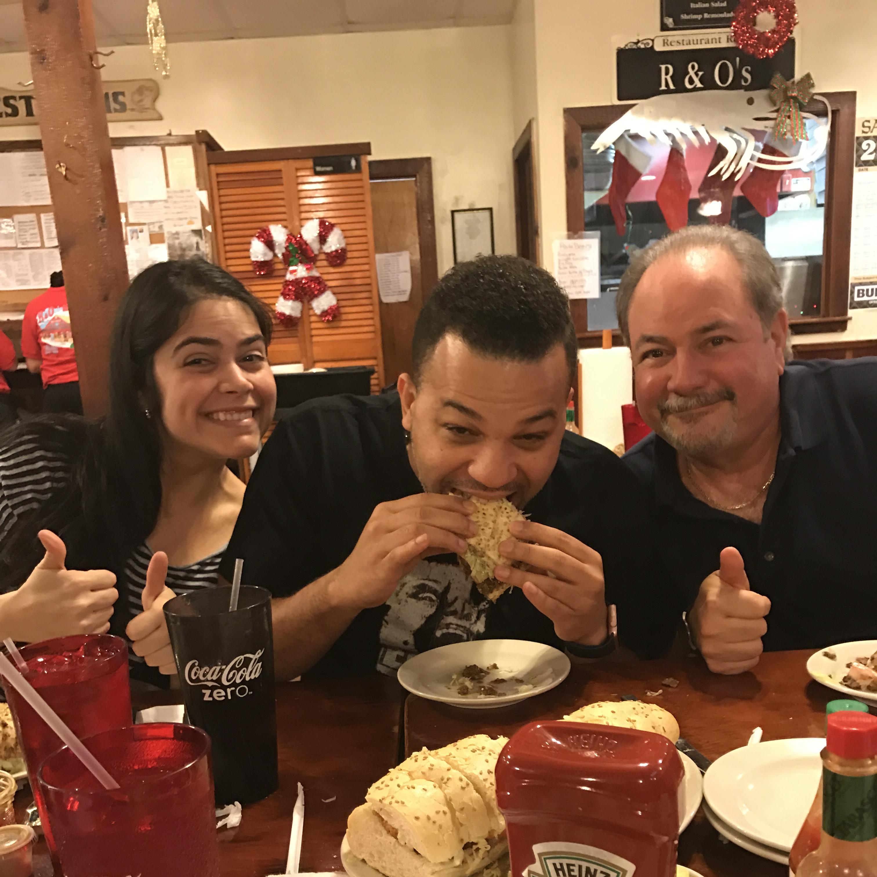First trip to Nola- Poboys!