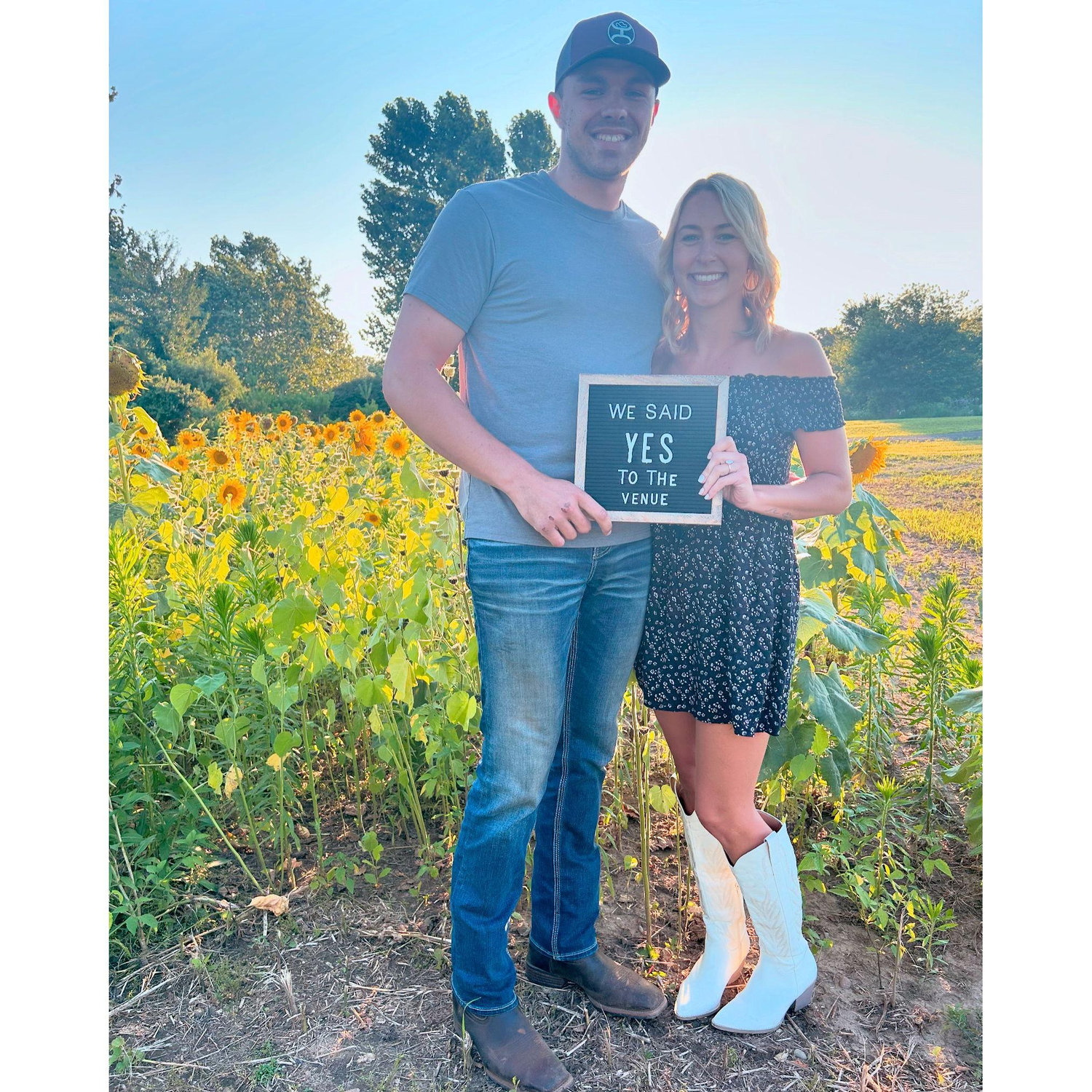 July 2024. This was the day we booked our venue!  See you soon Marion Magnolia!
