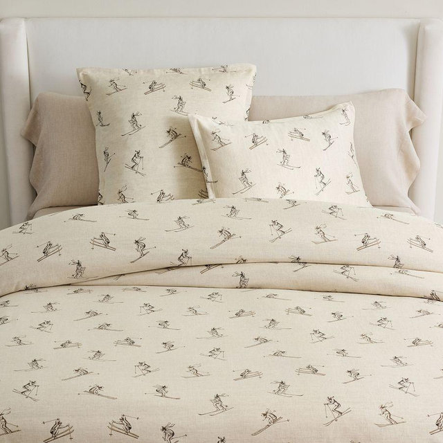 Ski Run Duvet, Multi, King/Cal. King