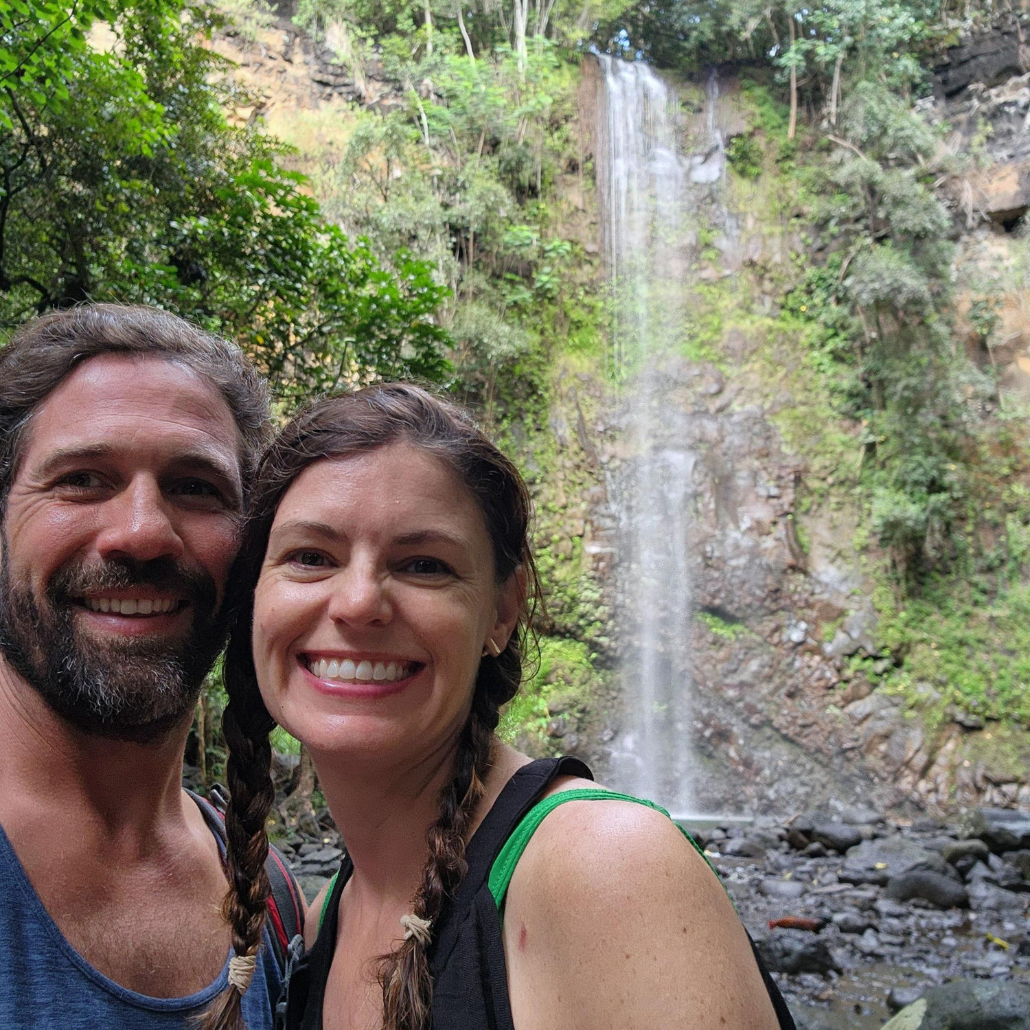 Uluwehi Falls Hike in Kauai, Hawaii