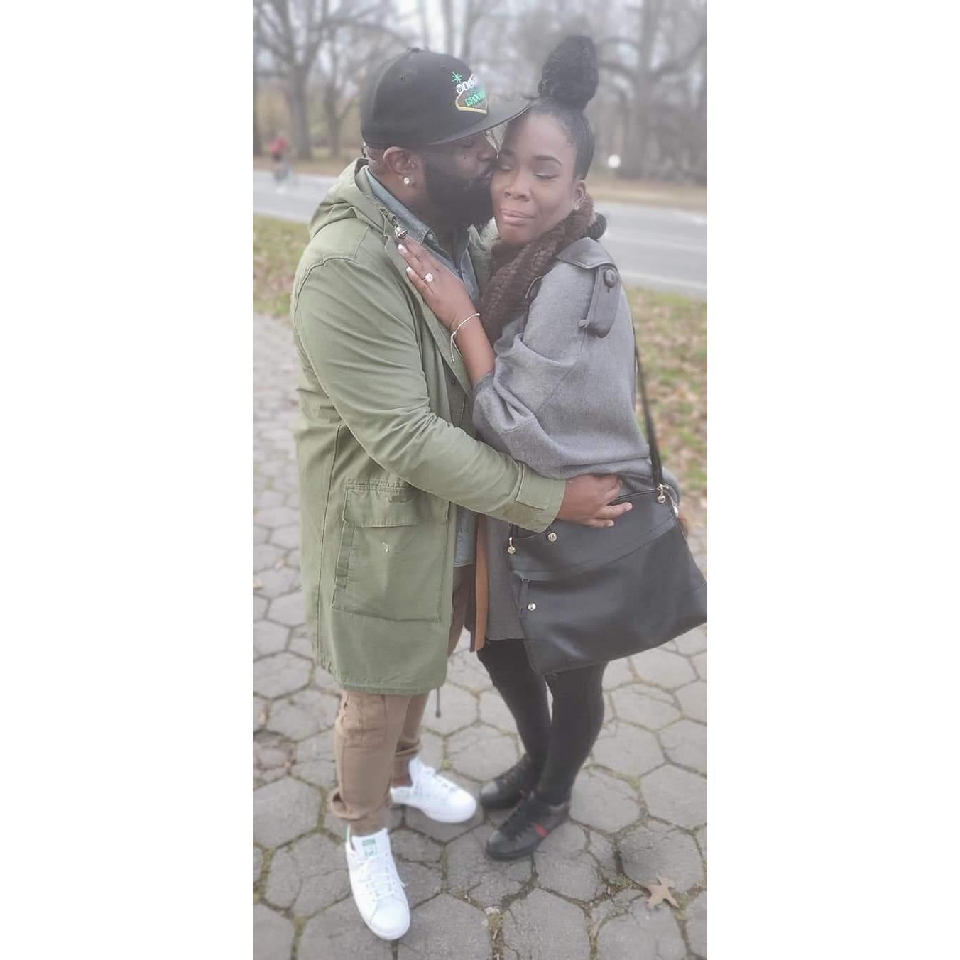 His surprise engagement was everything!