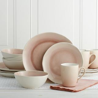 Dahlia 16-Piece Dinnerware Set, Service for 4