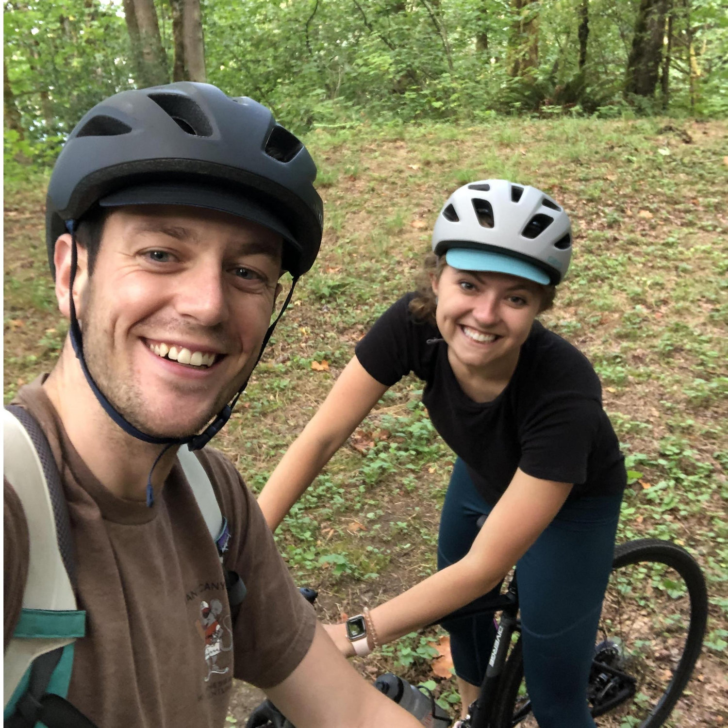 Biking trails of Forest Park, Portland!