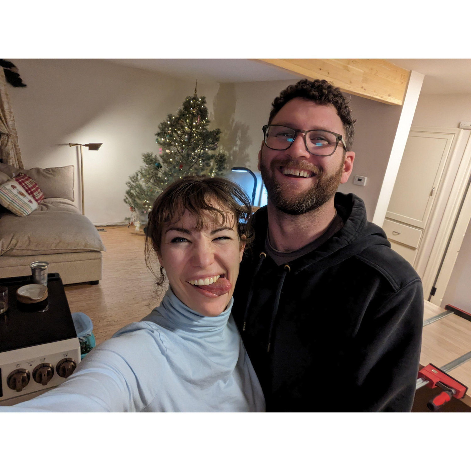 Christmas in the construction zone