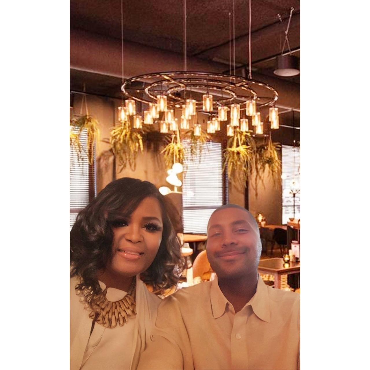 Out enjoying brunch together!