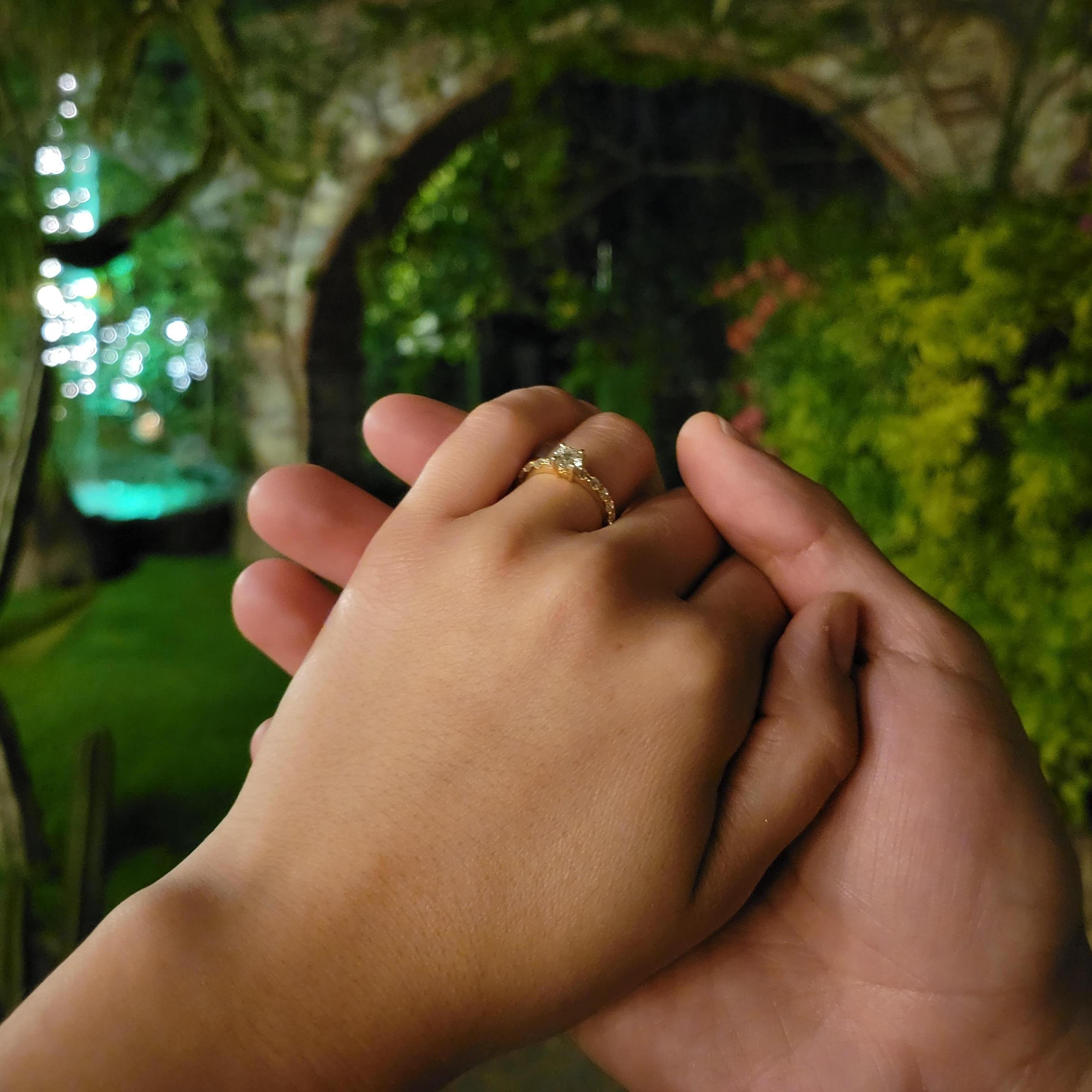 The ring that "sealed the deal"