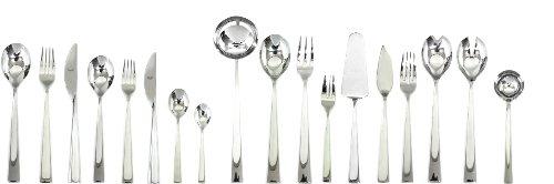 Mepra PCS PS MOVIDA 103722005 Immagina 5 Piece Place Setting, Stainless Steel, Silver