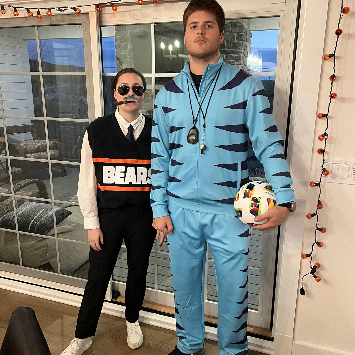 One of our better Halloween costumes.