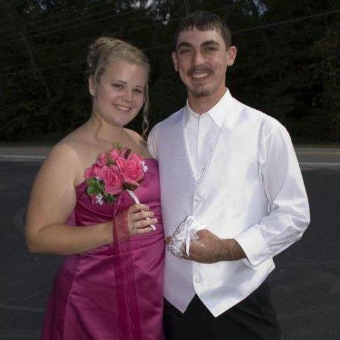 hmm.. even back then we were supposed to be married ;) I caught the bouquet and he the garter!