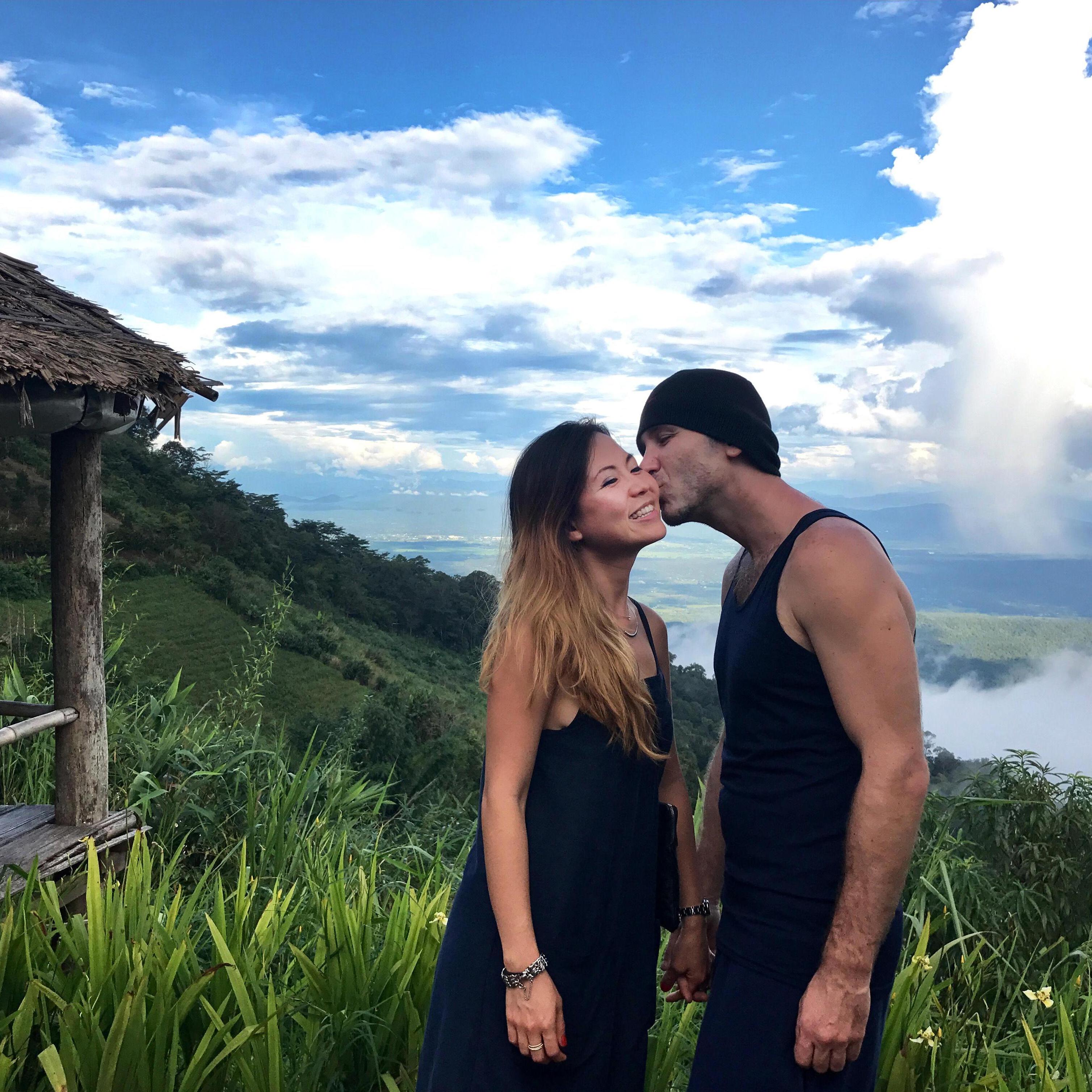 My birthday kiss, Chiang Mai