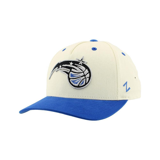 ZHATS NBA Officially Licensed Adjustable Snapback Hat Marquee Ivory