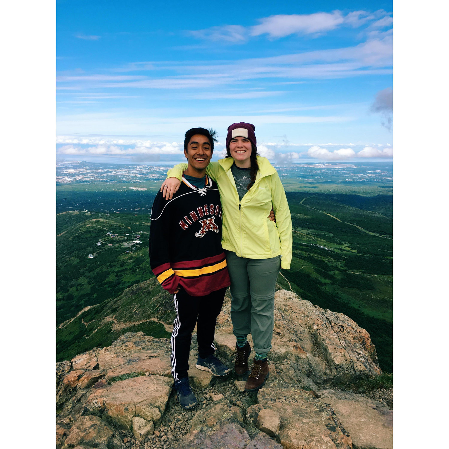 Hike up Flat Top, Cristian gets to meet Paige's youth group!