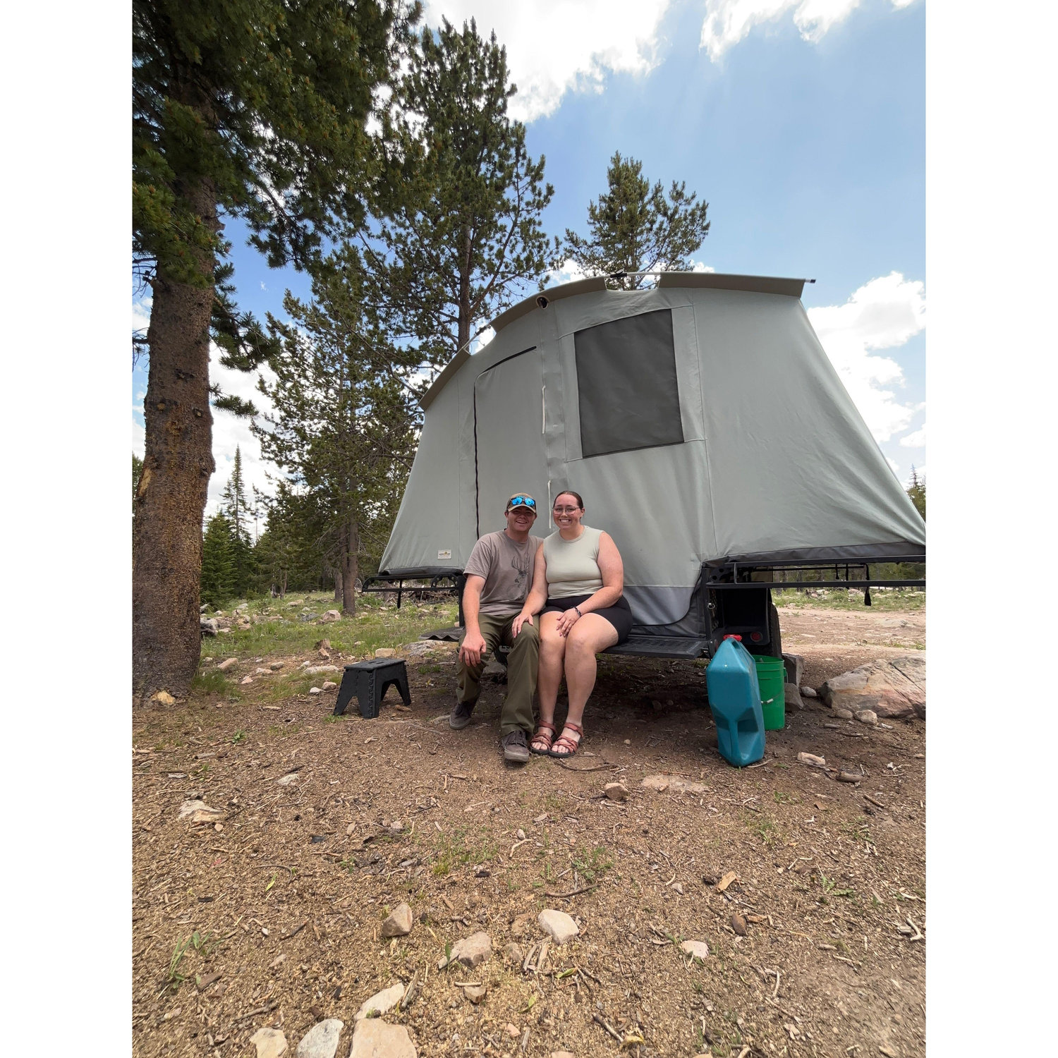 Camping trips are always my favorite memories with you!