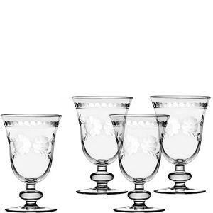 Godinger Belle Fleur Goblet Glasses, Set of 4, 9 oz. | Dillard's