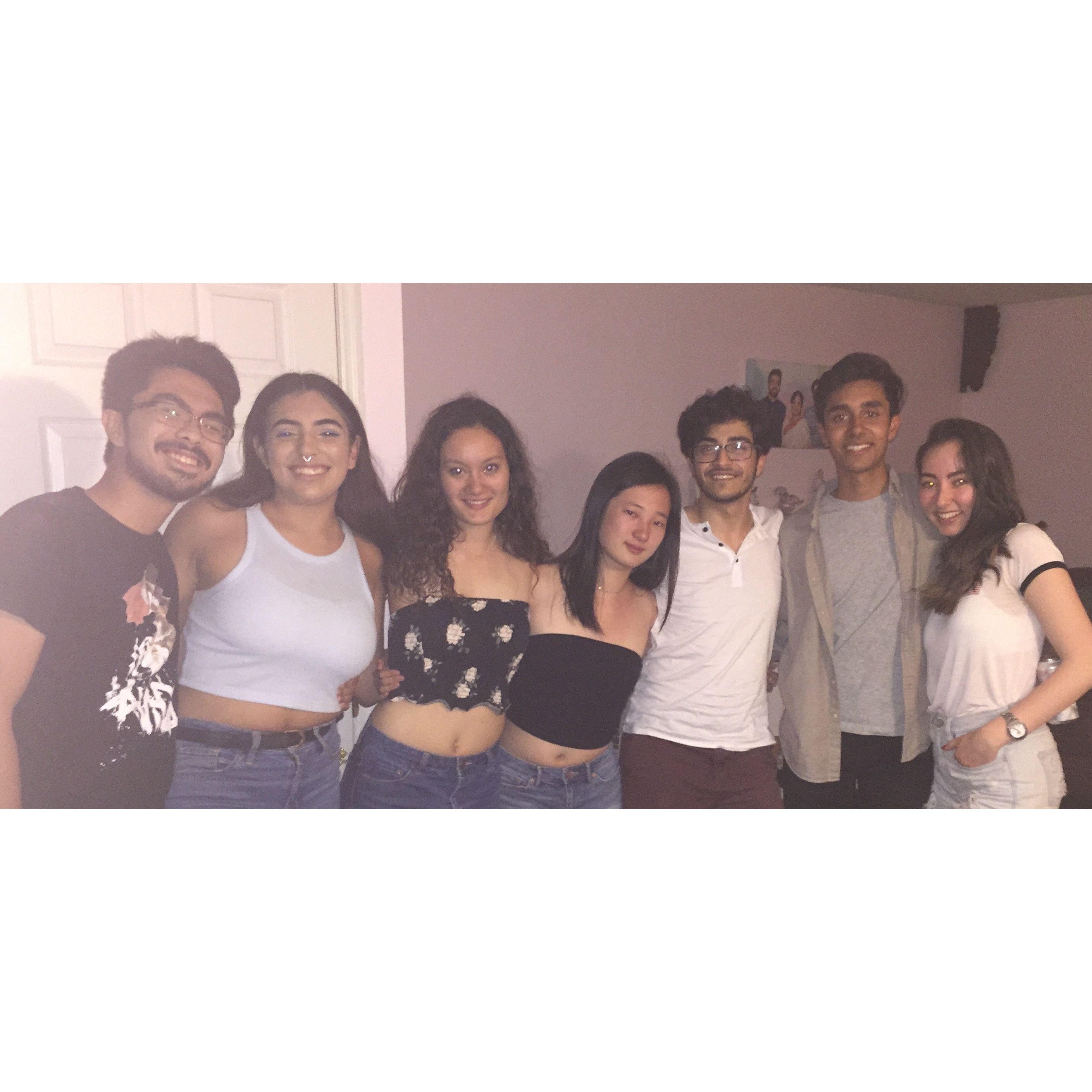 First party together (July 2019)