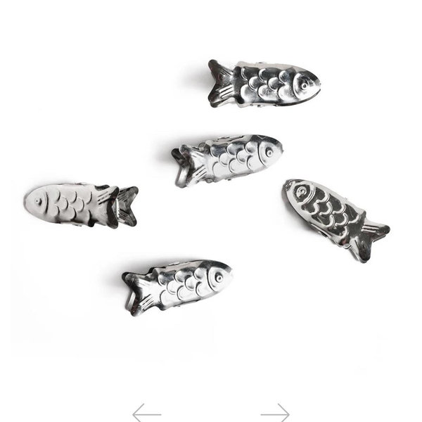 Handmade Steel Fish Clip