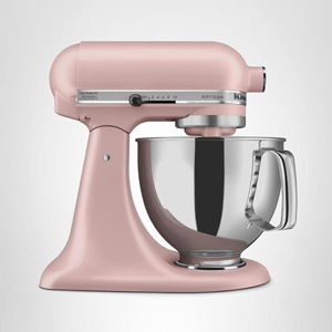 KitchenAid Artisan Series 5 Quart Tilt Head Stand Mixer with Pouring Shield KSM150PS, Dried Rose