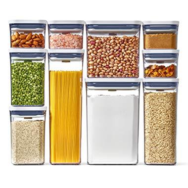 NEW OXO Good Grips 10-Piece POP Container Set