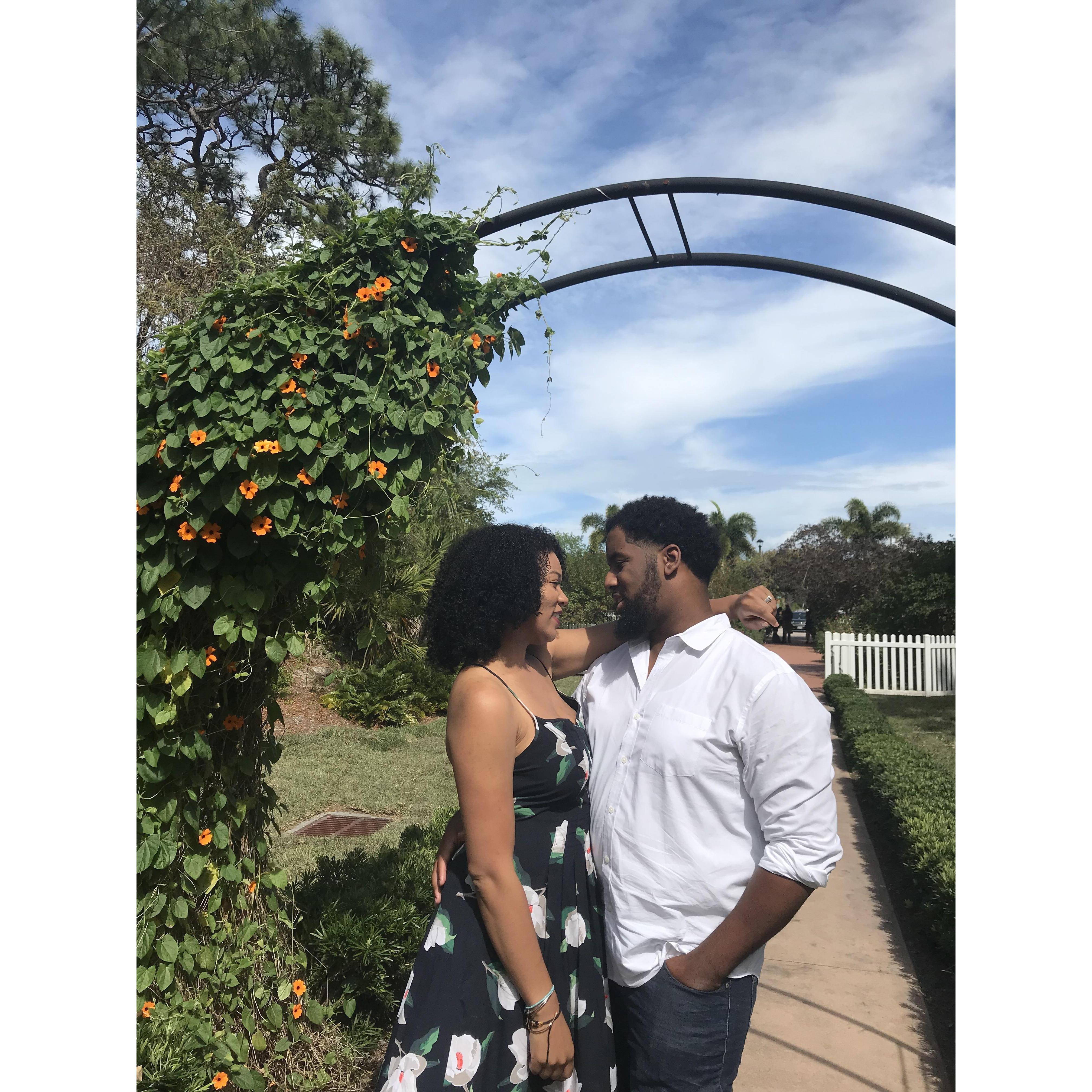 Engagement photo shoot