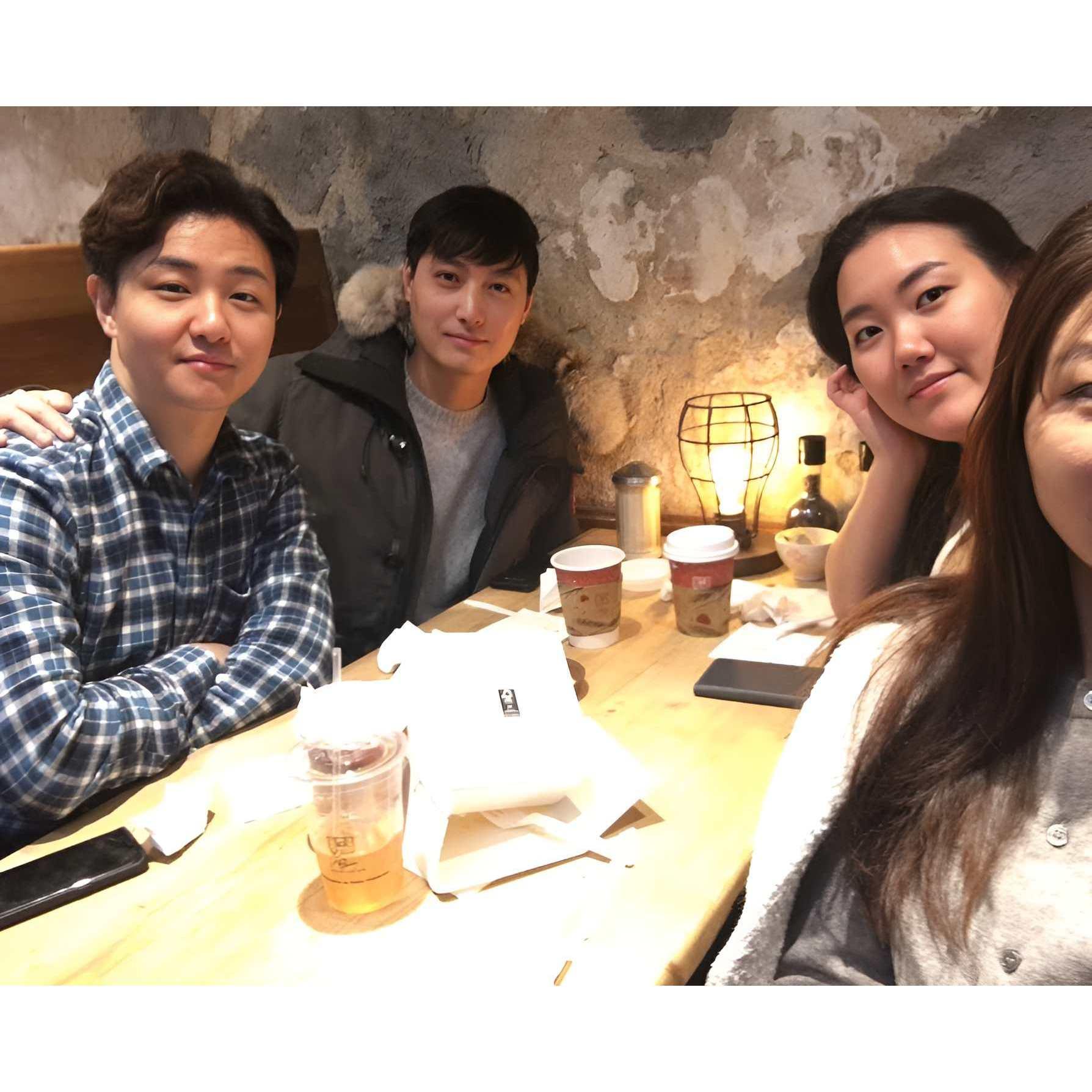NYC rutgers reunion with haerim and heeryang