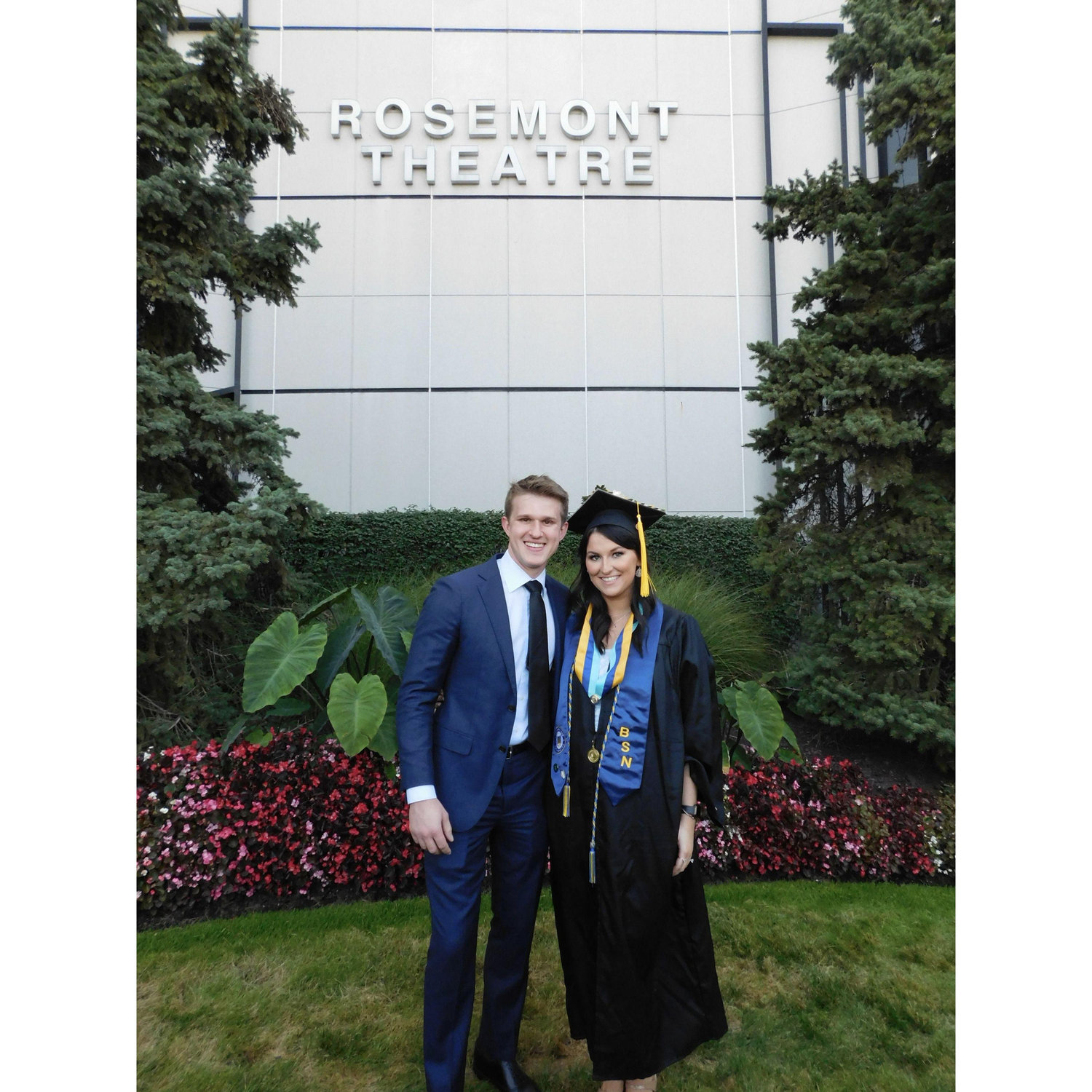 Casey's Nursing School Graduation
